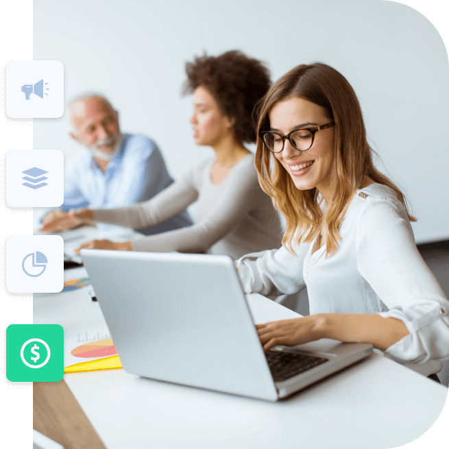 Imagem de equipe anunciando com a Afilio